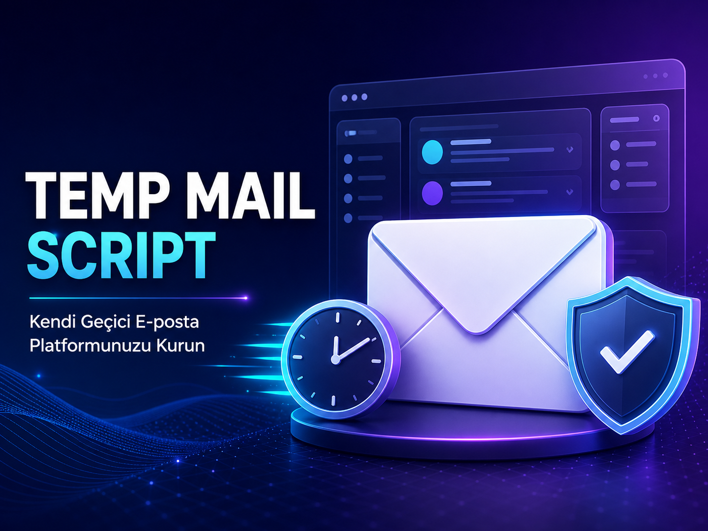 Temp Mail — Geçici E-posta Scripti ürün görseli